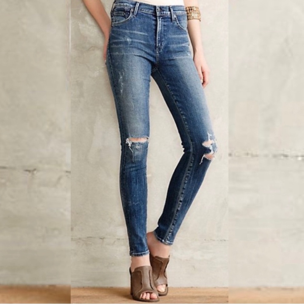 Sz 26 Citizens of Humanity Rocket High Rise Skinny Jeans Casual Streetwear